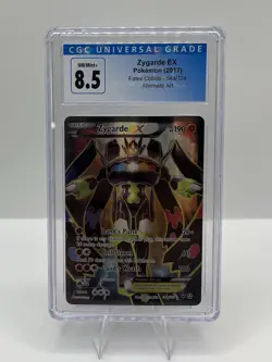 2017 Pokemon Fates Collide #54a - Zygarde EX - CGC 8.5 NM-MT - Image 1