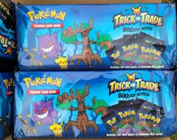 20 X 2024 Pokemon Halloween Trick or Trade BOOster Bundle 1600 Packs NEW SEALED - Image 1
