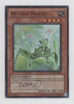 Naturia Mantis Unlimited YuGiOh Hidden Arsenal 4: Trishula's Triumph #HA04-EN049 - Image 1