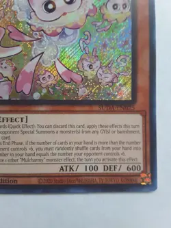 Mulcharmy Meowls SUDA-EN025 Secret Rare Yugioh 1st Edition - Image 4