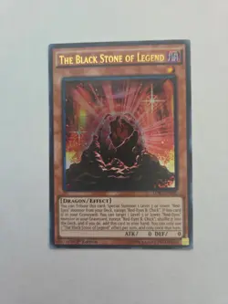 The Black Stone Of Legend - Ultra Rare 1st Edition LDK2-ENJ05 - NM - YuGiOh - Image 1