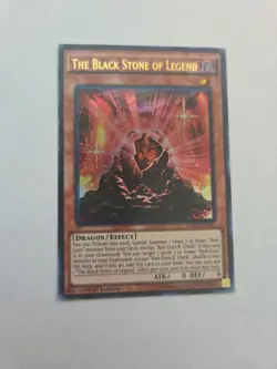 The Black Stone Of Legend - Ultra Rare 1st Edition LDK2-ENJ05 - NM - YuGiOh - Image 2