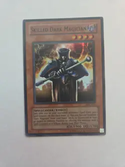 Yugioh! LP Skilled Dark Magician - MFC-065 - Super Rare - Unlimited Edition Lp - Image 1
