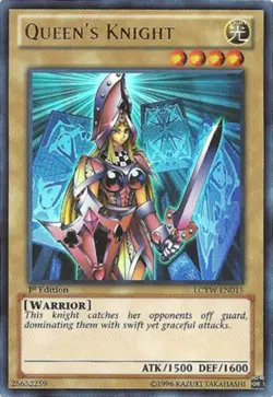 Near Mint Queen's Knight - LCYW-EN015 - Ultra Rare - 1st Edition - YuGiOh - Image 1