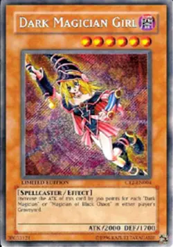 Damaged Dark Magician Girl - CT2-EN004 - Secret Rare - Limited Edition - YuGiOh - Image 1