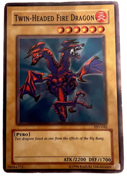 YuGiOh! - Twin-Headed Fire Dragon - Common - Image 1