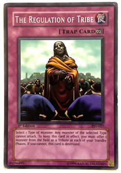 YuGiOh! - The Regulation of Tribe - PSV-027 - 1st Edition - Common - Image 1