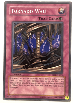 YuGiOh! - Tornado Wall - SD4-EN029 - 1st Edition - Common - Image 1