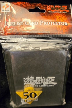Yugioh Duelist Card Protector Metallic Silver Sealed brand new Konami 50 Sleeves - Image 2