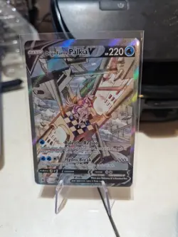 Pokemon Origin Forme Palkia TCG Full Art Holo Card 167/189 Ultra Rare - Image 1