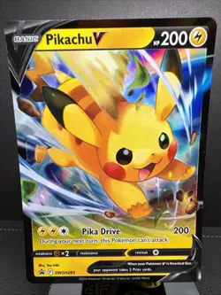 Pikachu V SWSH285 - Black Star Promo - Ultra Rare Holo Pokemon Card - Image 2