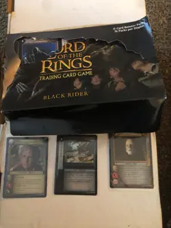 lord of the rings booster box Black Rider Unsorted lot of 393 Cards Exc-NM - Image 1