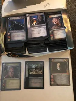 lord of the rings booster box Black Rider Unsorted lot of 393 Cards Exc-NM - Image 2