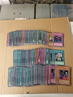 Old School Yugioh Mixed Bundle Vintage 1996 Mixed 400 Cards 2002 2010 Collection - Image 2
