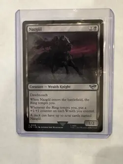 Nazgul Magic the Gathering Card English Lord of the Rings MTG - Image 1