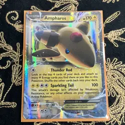 Ampharos EX 27/98 Rare Holo EX Ancient Origins Pokemon TCG English Card - Image 2