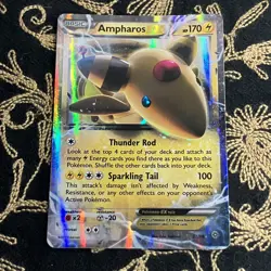 Ampharos EX 27/98 Rare Holo EX Ancient Origins Pokemon TCG English Card - Image 4