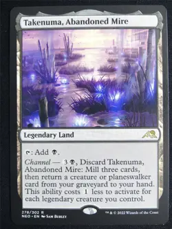 Takenuma Abandoned Mire - NEO - Mtg Card #4NL - Image 1