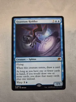 Quantum Riddler Edge of Eternities Regular Card 0072 NM - Image 1
