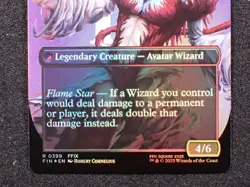 Kuja, Genome Sorcerer Borderless Foil #399 Final Fantasy Magic the Gathering MTG - Image 5