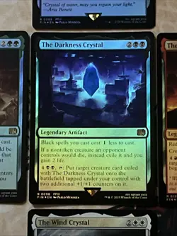 Magic: The Gathering Final Fantasy Crystal Set Foil All Different Colors All N/M - Image 3