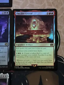 Magic: The Gathering Final Fantasy Crystal Set Foil All Different Colors All N/M - Image 4