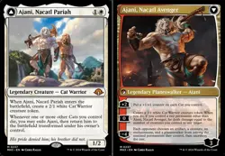 1x Ajani, Nacatl Pariah // Ajani, Nacatl Avenger - Foil NM-Mint, English Modern - Image 1