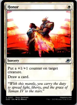 Honor U Sorcery regular Edge of Eternities 21 Near Mint - Image 1