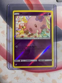Pokemon - Munna - 88/236 - S&M Unified Minds - Reverse Holo - Common - NM/M - Image 4