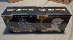 Pokemon TCG Mega Evolution Elite Trainer Box ETB Bundle Both Factory Sealed - Image 1