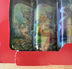 Lot (2) Pokemon TCG: Prismatic Evolutions 8-Pack Mini-Tins Promos Costco Bundle - Image 3