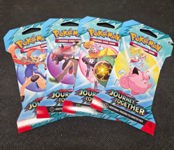 4 - Pokemon Journey Together Sleeved Single Booster Packs (NEW/SEALED) - Image 1
