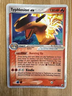 Typhlosion ex - 110/115 - Pokemon Ex Unseen Forces Ultra Rare DMG - Image 1