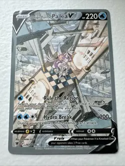 Pokemon TCG - Origin Forme Palkia V - 167/189 Swsh10: Astral Radiance - Alt Art - Image 1