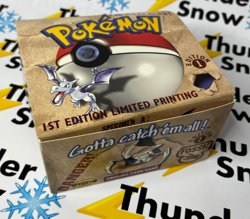 ⚡❄ 1999 Pokemon Fossil 1st Edition Booster Box (Empty) - Image 1