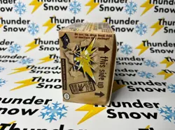⚡❄ 1999 Pokemon Fossil 1st Edition Booster Box (Empty) - Image 5