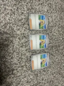 Lillie's Determination 119/132 - Playset Lot of 3 - Pokemon TCG: Mega Evolution - Image 1