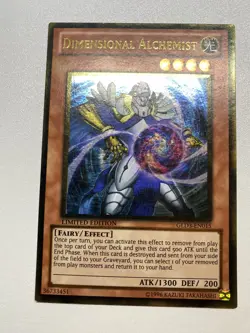 Yugioh Dimensional Alchemist Ultra Rare GLF3-EN015 HP Limited Edition - Image 1
