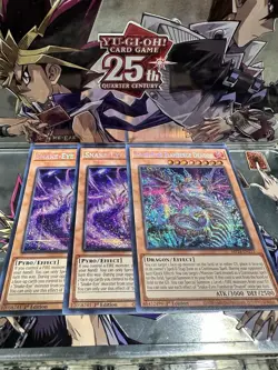 Yu-Gi-Oh! 2x Snake-Eye Birch MP24-EN112 1x MP24-EN113 Prismatic Rare NM - Image 1