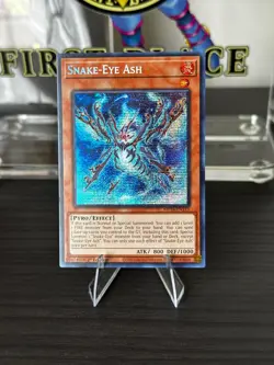 Yu-Gi-Oh! Snake-Eye Ash MP24-EN110 Prismatic Secret Rare - Image 1