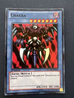 Yugioh Chakra NUMH-EN052 Super Rare 1st Edition NM - Image 1