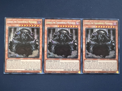 3X Yugioh Erebus the Underworld Monarch RA04-EN019 Secret Rare 1st Edition NM - Image 1