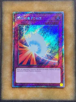 Yugioh Mirror Force RA03-EN093 Platinum Secret Rare 1st Ed NM - Image 1