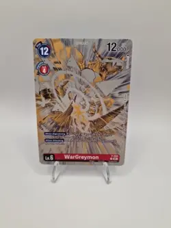 Digimon TCG WarGreymon P-050 - Digimon Promotion Cards - Alt Art English - Image 1