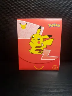 Pokemon 25th Anniversary McDonalds Promo Sealed Pack Card Box #3 - Image 1