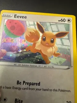 Eevee SWSH212 TCG Sword & Shield Pokemon Holo Promo Card - Image 2