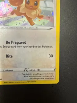 Eevee SWSH212 TCG Sword & Shield Pokemon Holo Promo Card - Image 5