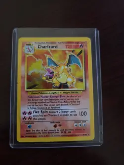 Pokemon TCG Charizard 1999-2000 Base Set Holo Rare Card 4/102 - Image 1