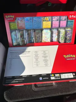 Pokemon Prismatic Evolutions 8 Mini-Tins with Promo Cards Costco 2-Pack - Sealed - Image 2