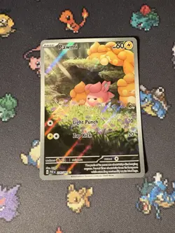 Pokemon Cards Pawmi 226/091 Illustration Rare Paldean Fates - (NM) #3 - Image 1